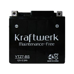 Мото аккумулятор Kraftwerk YTZ7-BS 5.5Ah