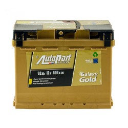 Аккумулятор Autopart Galaxy Gold 62Ah R+ 600A 