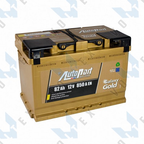 Аккумулятор Autopart Galaxy Gold 82Ah R+ 850A 