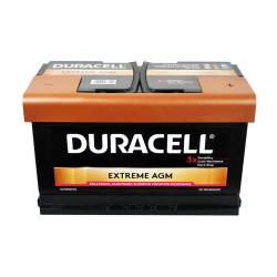 Аккумулятор Duracell Extreme Start Stop AGM 80Ah R+ 800A