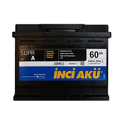 Аккумулятор Inci Aku Supra 60Ah L+ 540A