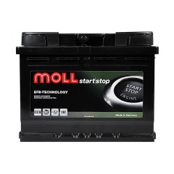 Аккумулятор Moll EFB Start Stop 60Ah R+ 640A
