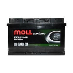 Аккумулятор Moll EFB Start Stop 65Ah R+ 680A