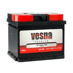 Аккумулятор Vesna Premium 54Ah R+ 510A