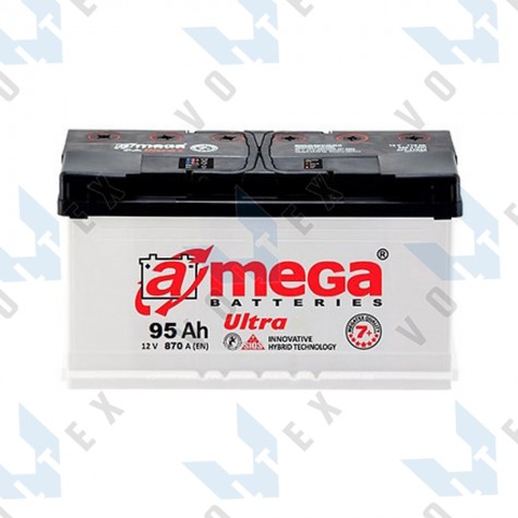 Аккумулятор A-Mega Ultra 95Ah R+ 870A