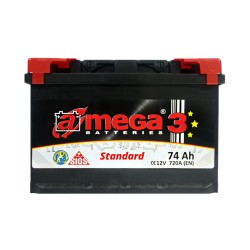 Аккумулятор A-Mega Standard 74Ah L+ 720A