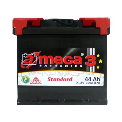 Аккумулятор A-Mega Standard 44Ah R+ 390A