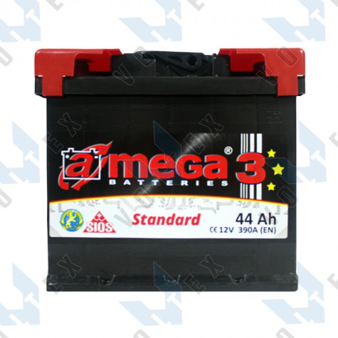 Аккумулятор A-Mega Standard 44Ah R+ 390A