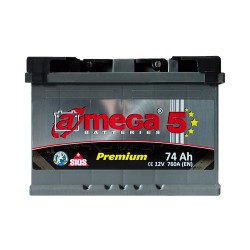 Аккумулятор A-Mega Premium 74Ah L+ 760A