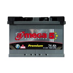Аккумулятор A-Mega Premium 74Ah R+ 760A