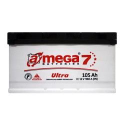 Аккумулятор A-Mega Ultra 105Ah R+ 960A