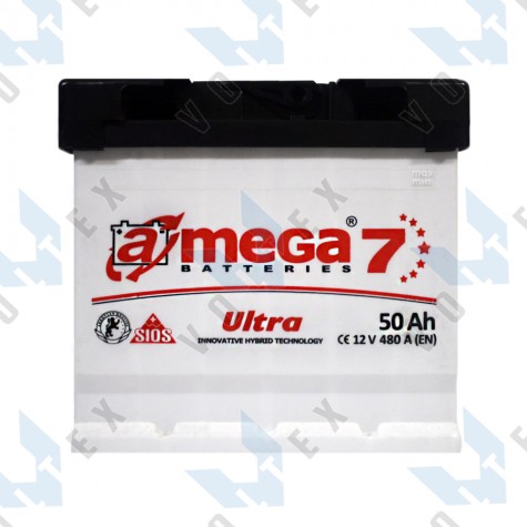 Аккумулятор A-Mega Ultra 50Ah L+ 480A