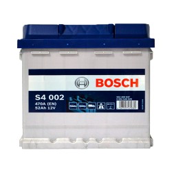 Аккумулятор Bosch S4 52Ah R+ 470A