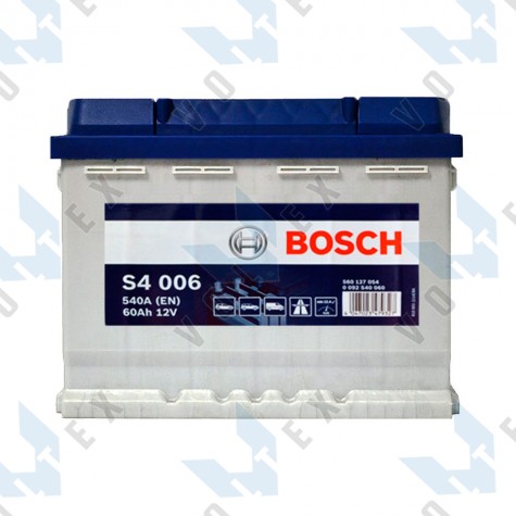 Аккумулятор Bosch S4 60Ah L+ 540A