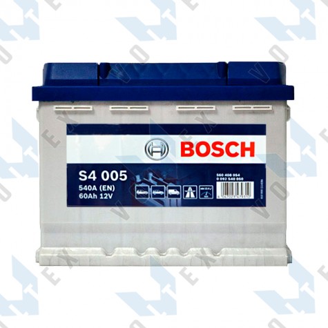 Аккумулятор Bosch S4 60Ah R+ 540A