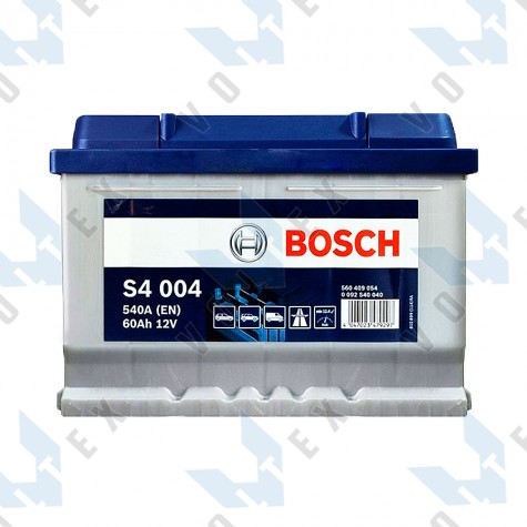 Аккумулятор Bosch S4 60Ah R+ 540A (низкобазовый)