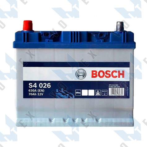 Аккумулятор Bosch S4 70Ah JL+ 630A