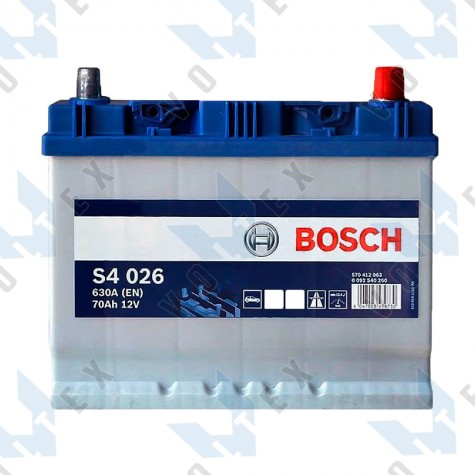 Аккумулятор Bosch S4 70Ah JR+ 630A