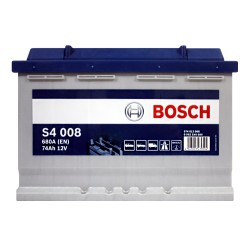 Аккумулятор Bosch S4 74Ah R+ 680A