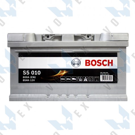 Аккумулятор Bosch S5 85Ah R+ 800A (низкобазовый)