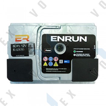 Аккумулятор Enrun Standard 60Ah L+ 610A