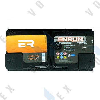 Аккумулятор Enrun Top 110Ah R+ 980A