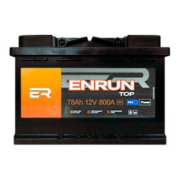 Аккумулятор Enrun Top 78Ah R+ 800A