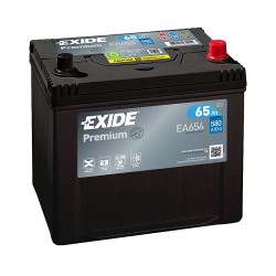 Аккумулятор Exide Premium Asia 65Ah JR+ 580A