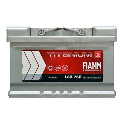 Аккумулятор Fiamm Titanium Pro 75Ah R+ 730A (низкобазовый)