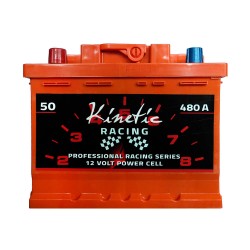 Аккумулятор Kinetic Racing 50Ah L+ 480A (низкобазовый)