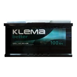 Аккумулятор Klema better 100Ah R+ 850A