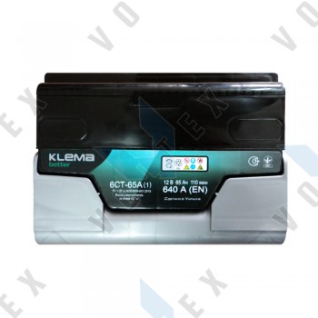Аккумулятор Klema better 65Ah L+ 640A