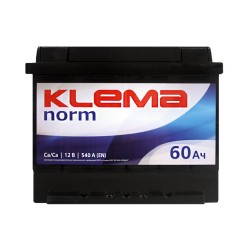Аккумулятор Klema norm 60Ah L+ 540A