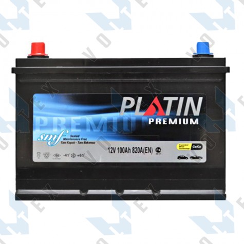 Аккумулятор Platin Premium Asia SMF 100Ah JL+ 820A