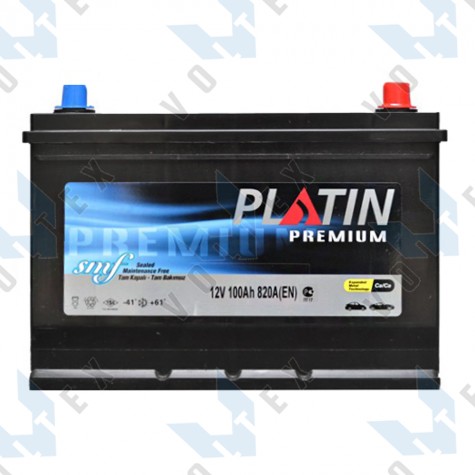 Аккумулятор Platin Premium Asia SMF 100Ah JR+ 820A