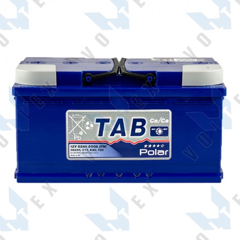 Аккумулятор Tab Polar Blue 92Ah R+ 850A