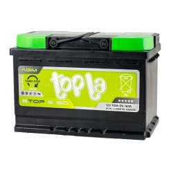 Аккумулятор Topla Start-Stop AGM 70Ah R+ 760A