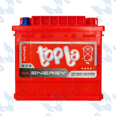 Аккумулятор Topla Energy 60Ah R+ 560A