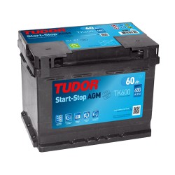 Аккумулятор Tudor Start-Stop AGM 60Ah R+ 680A