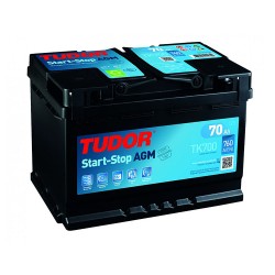 Аккумулятор Tudor Start-Stop AGM 70Ah R+ 760A