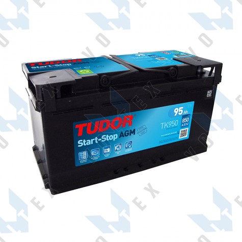 Аккумулятор Tudor Start-Stop AGM 95Ah R+ 850A