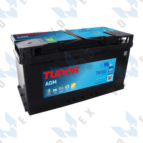 Аккумулятор Tudor Start-Stop AGM 96Ah R+ 850A