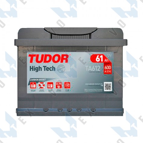 Аккумулятор Tudor High-Tech 61Ah R+ 600A