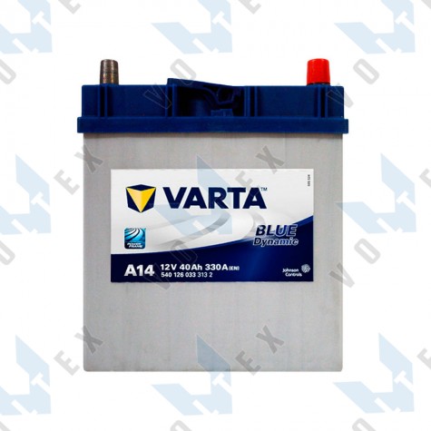 Аккумулятор Varta Blue Dynamic 40Ah JR+ 330A
