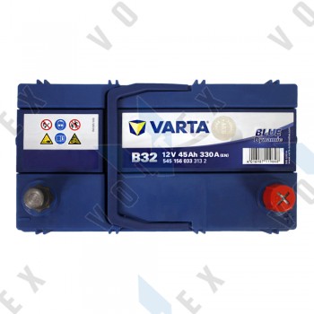 Аккумулятор Varta Blue Dynamic 45Ah JR+ 330A