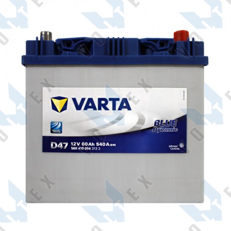 Аккумулятор Varta Blue Dynamic 60Ah JR+ 540A