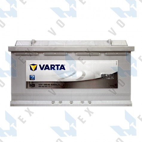 Аккумулятор Varta Silver Dynamic 100Ah R+ 830A