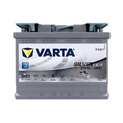 Аккумулятор Varta Silver Dynamic AGM 60Ah R+ 680A
