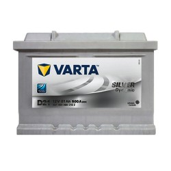 Аккумулятор Varta Silver Dynamic 61Ah R+ 600A (низкобазовый)