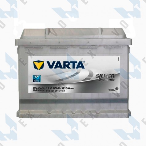 Аккумулятор Varta Silver Dynamic 63Ah R+ 610A